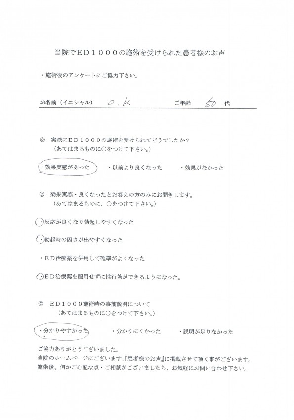 ED1000 O.K 50代